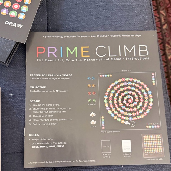 Math 4 Love Prime Climb Math Game - Picture 5 of 11